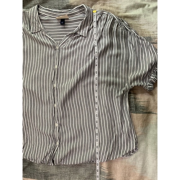 Universal Thread Striped Dolman Button Down Sz XXL - Picture 8 of 8